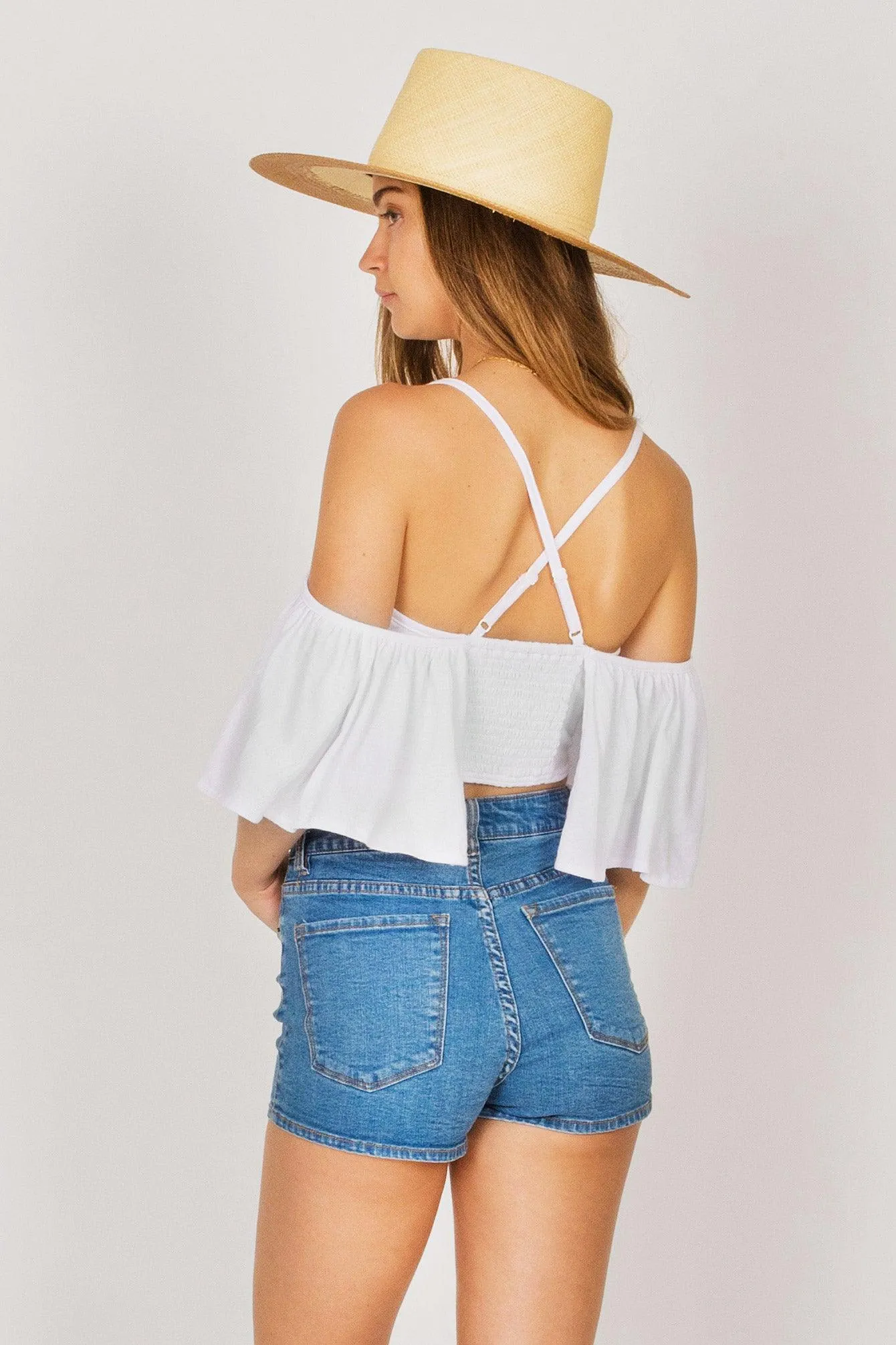 Amuse Society Life's A Frill Knit Top - Discounted Final Sale