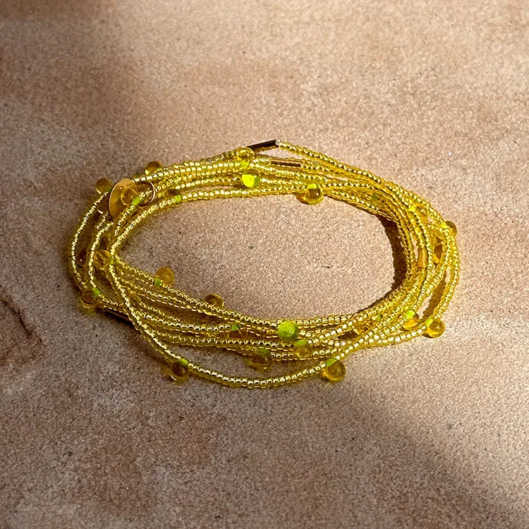 Lime Candy Bracelets Set of 6