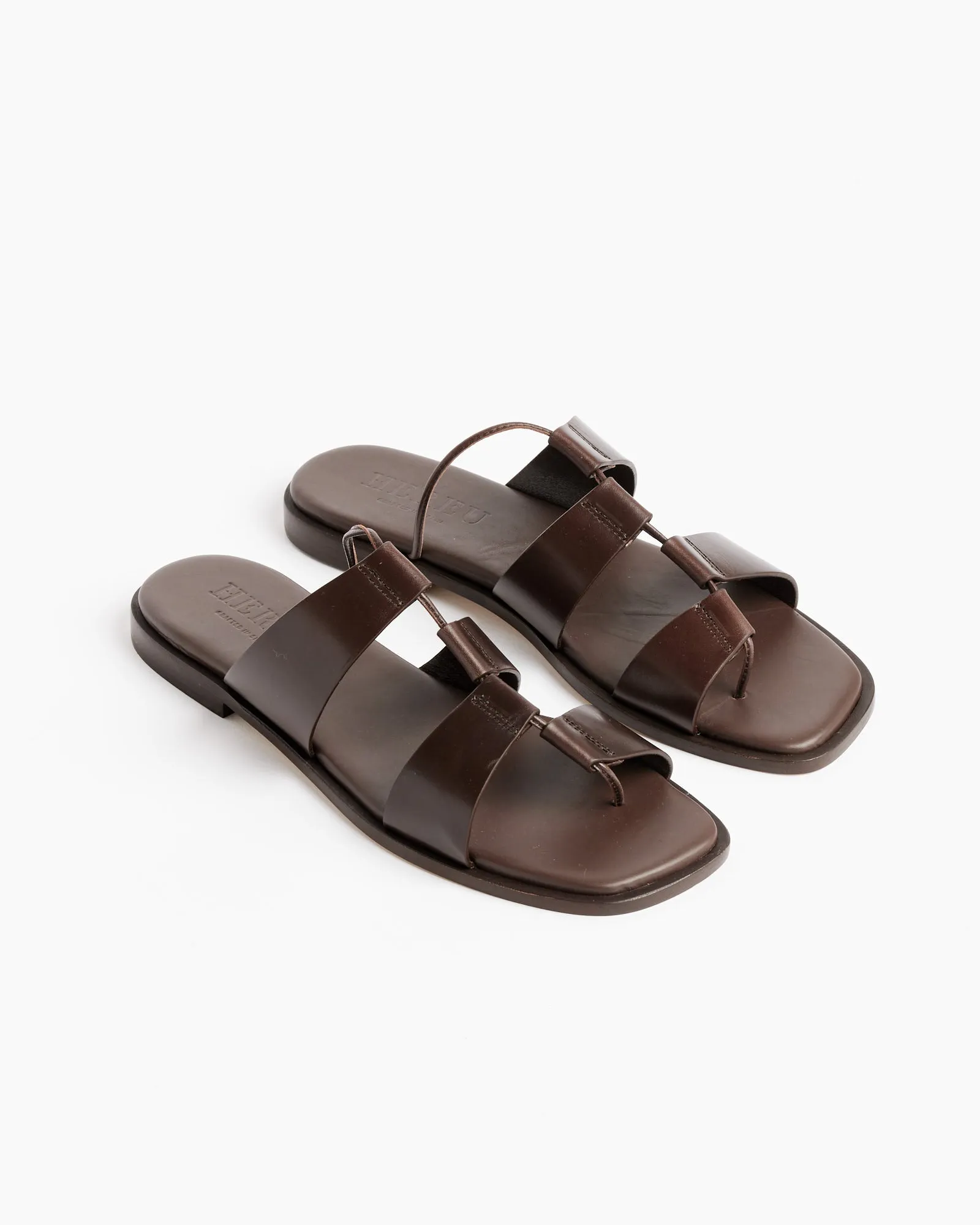 Dark Brown Lina Sandals