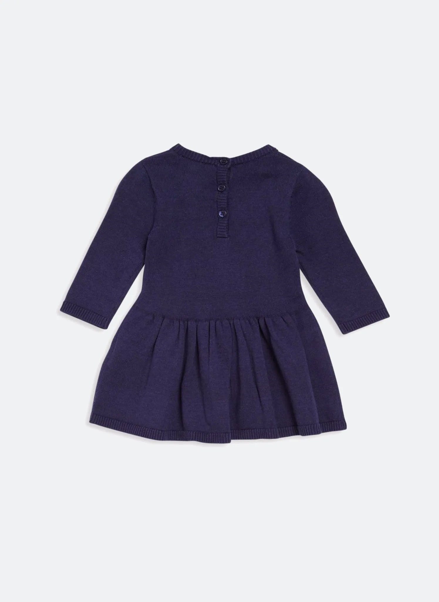 Little Marc Jacobs Baby Knit Dress with Fancy Fringe