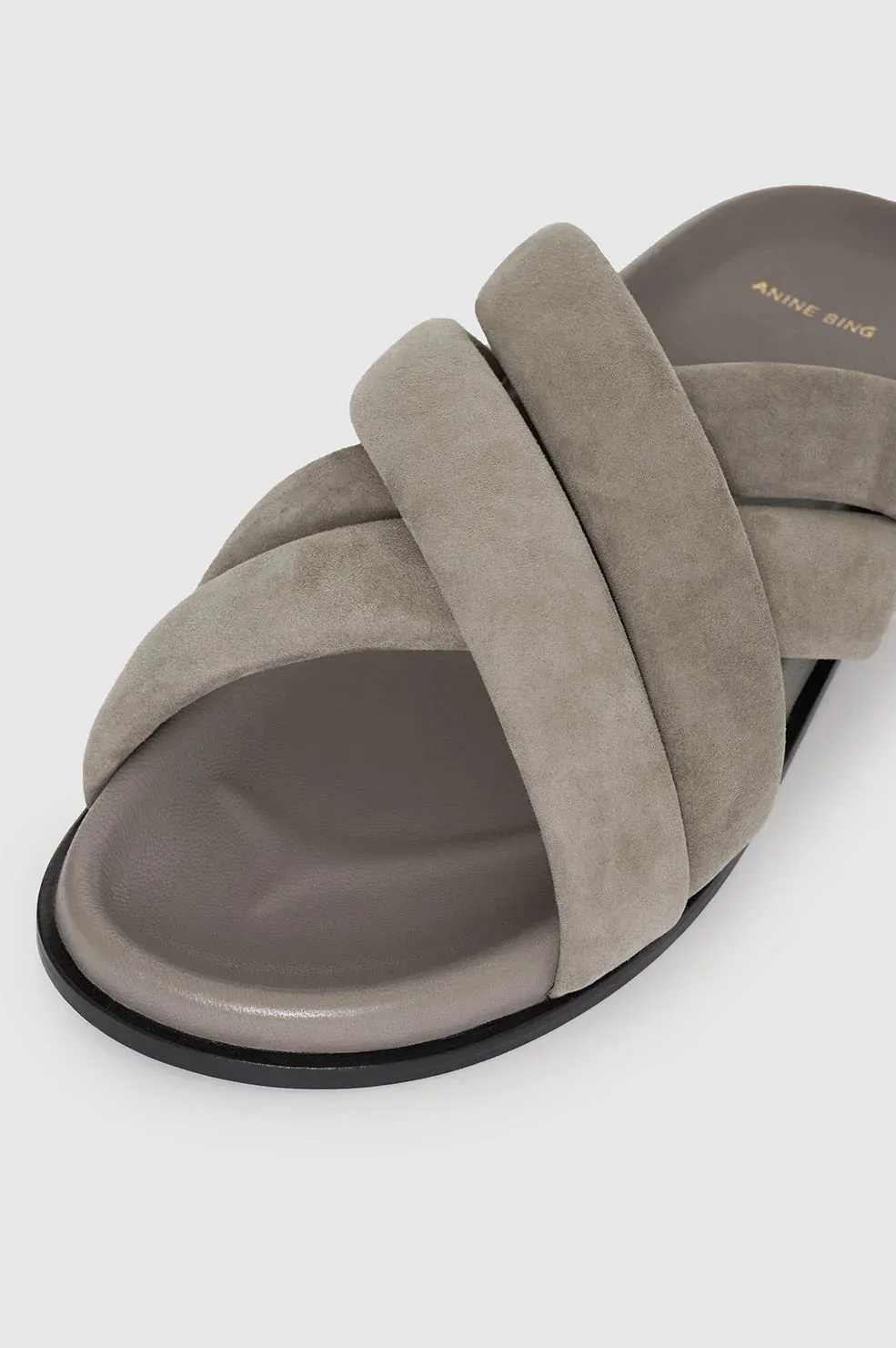 Lizzie Slides | Taupe