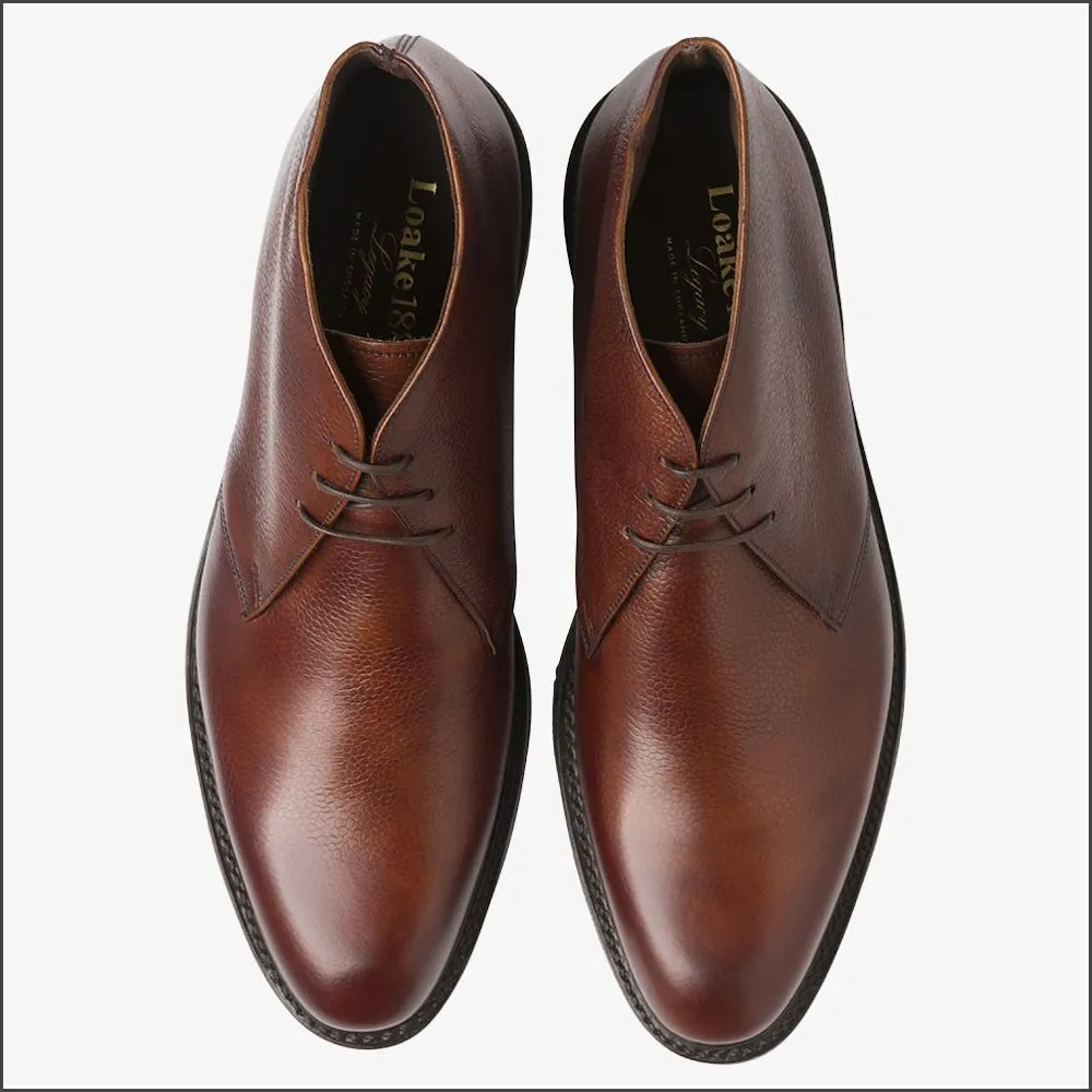 Loake Lytham Oxblood Chukka Boot