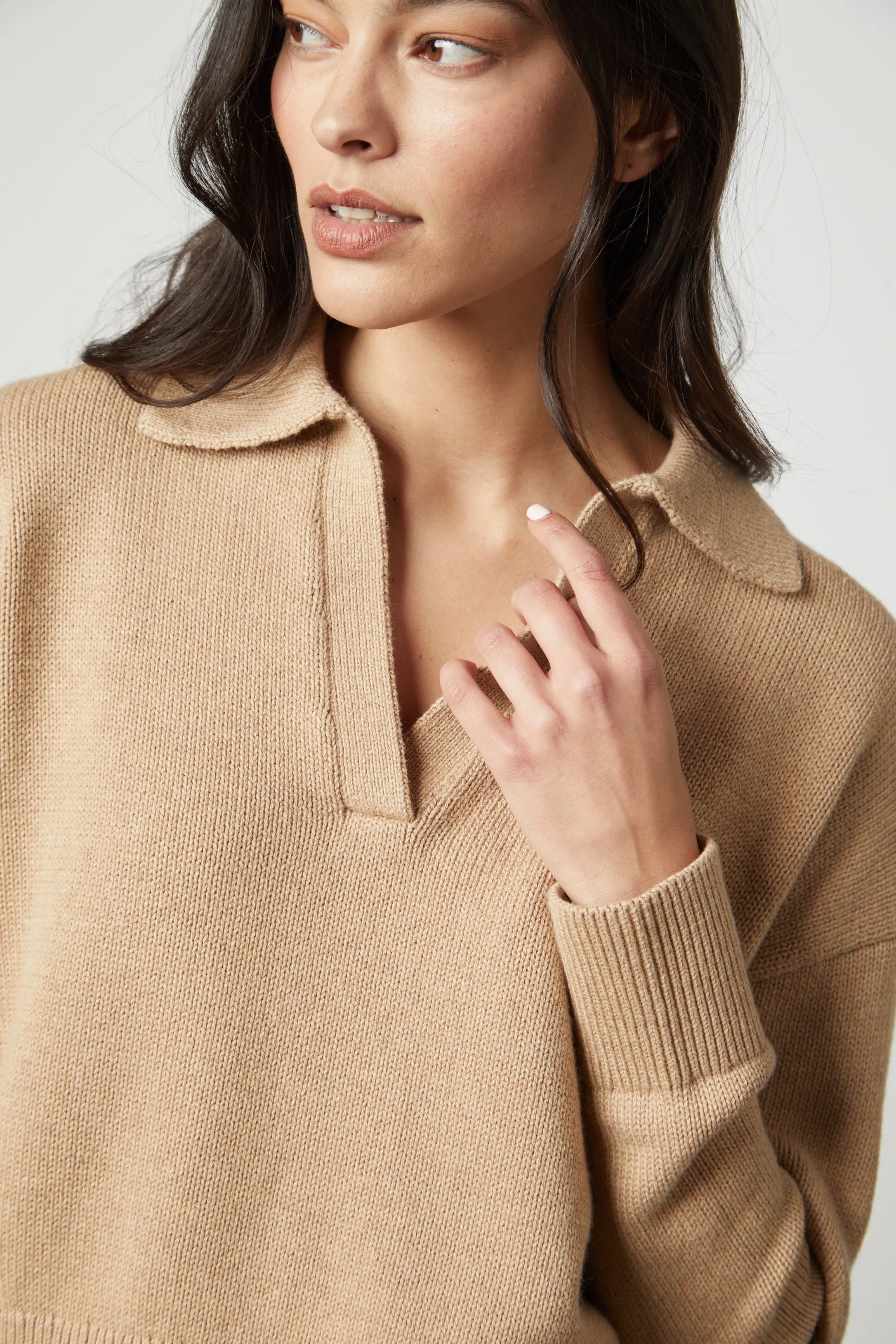 LUCIE KNIT IN CAMEL