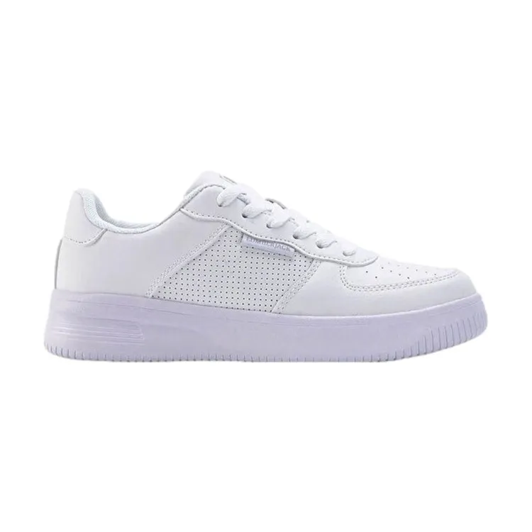 Lumberjack 704 FINSTER women's white sneakers.