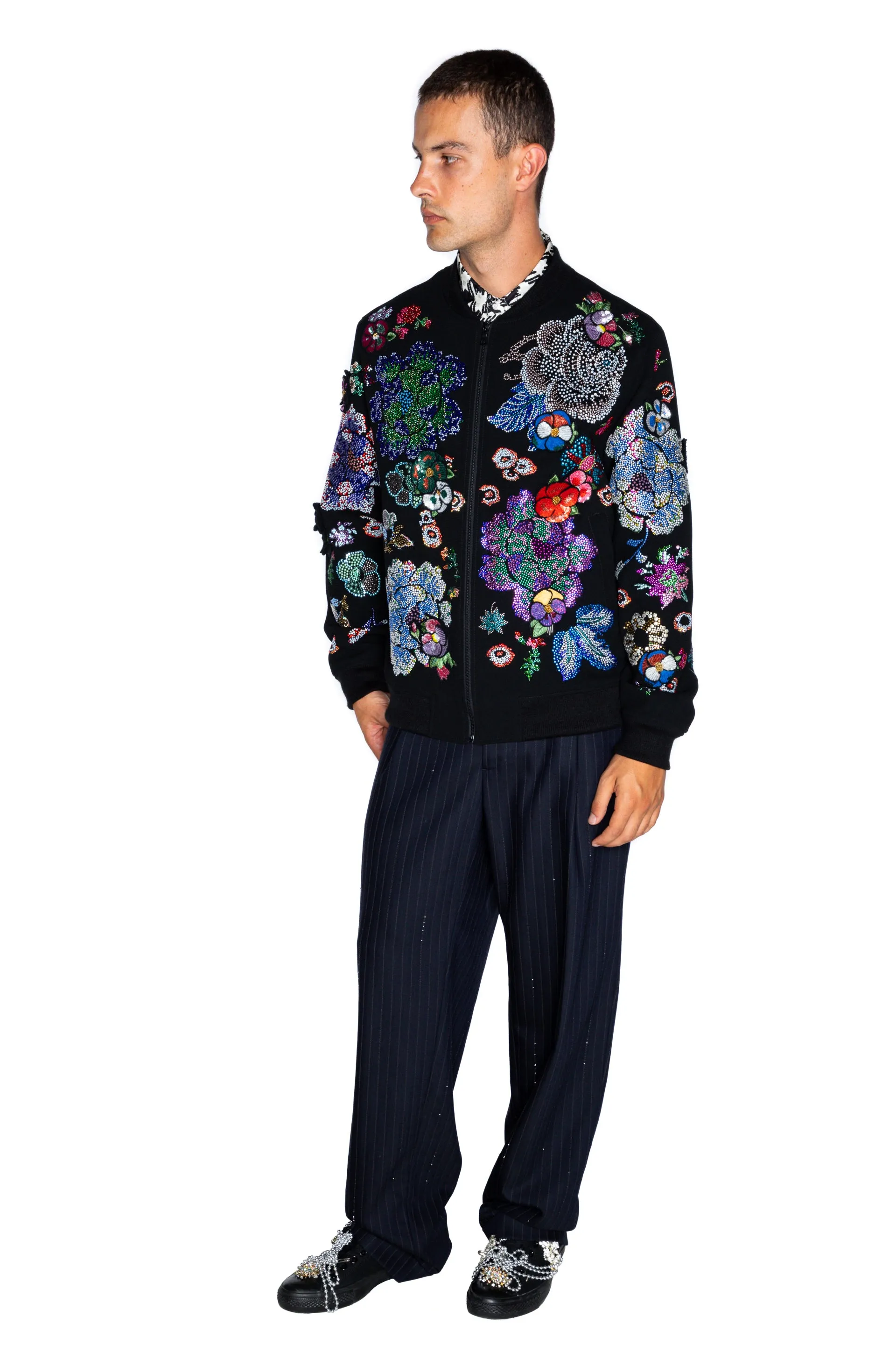 'LUXE BOUQUET' BOMBER JACKET