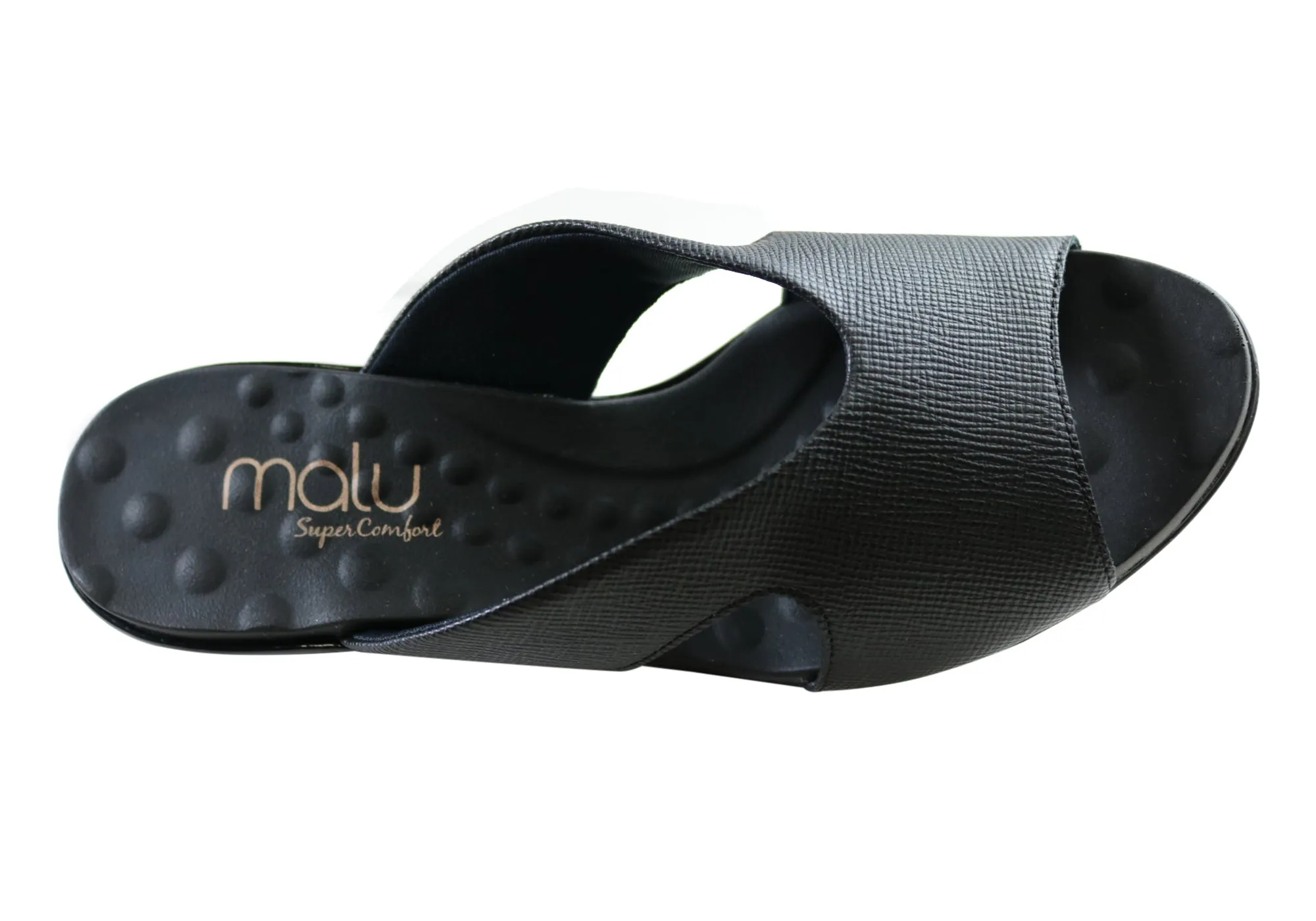 Malu Supercomfort Emerson Womens Comfort Wedge Slides Made In Brazil