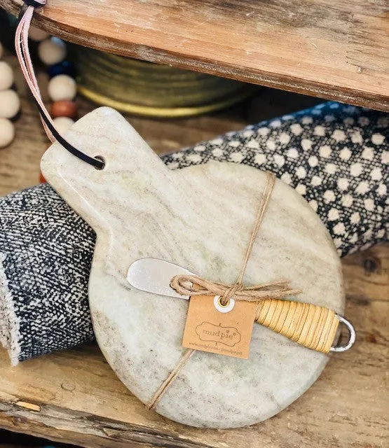 Marble Inspired Cutting Board Set