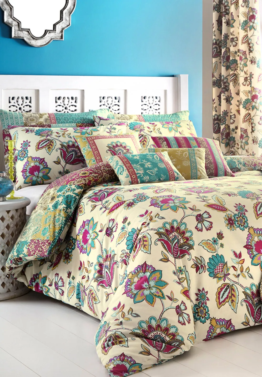 Marina Duvet Cover Set - Teal