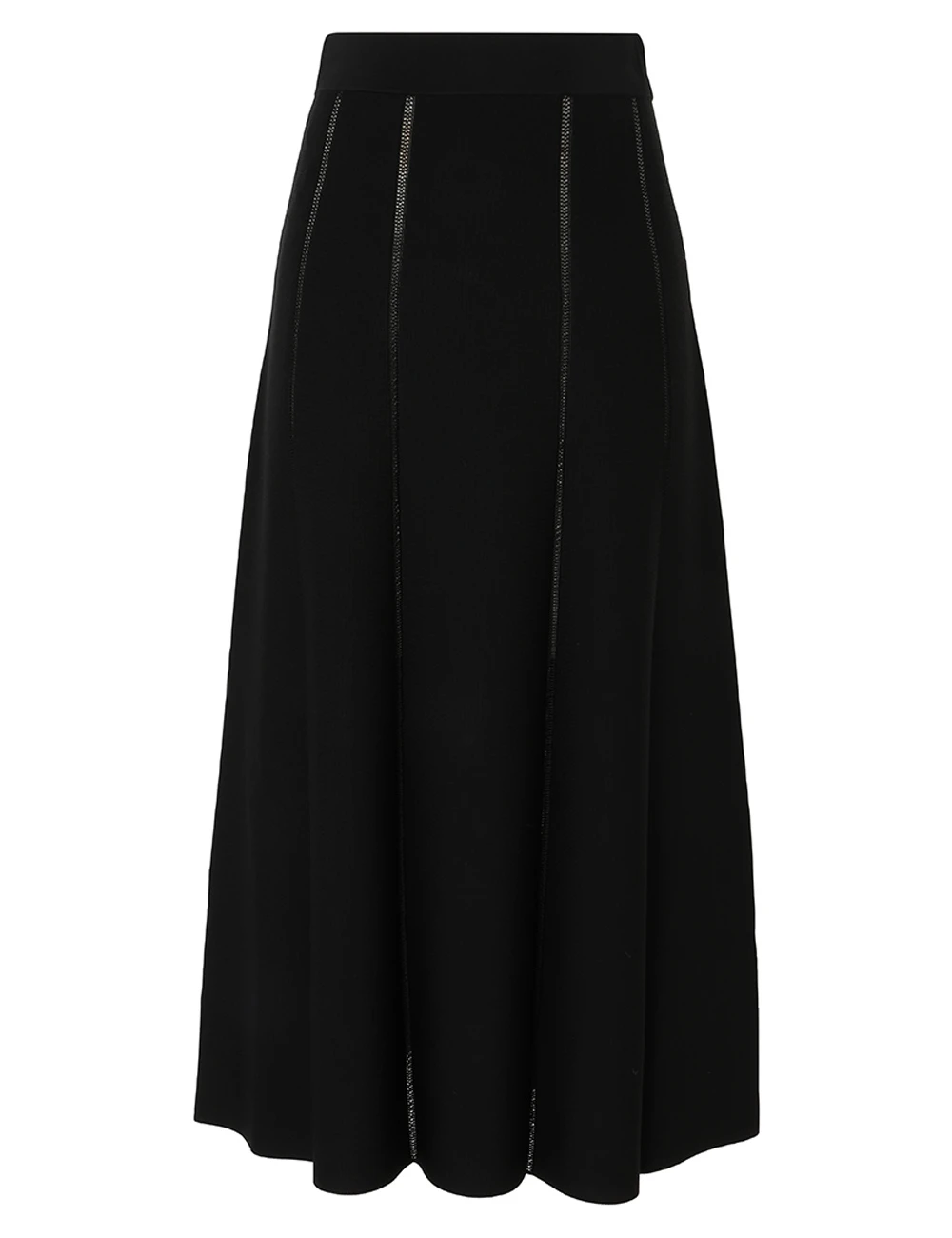 --Matchmaker Knit Panelled Skirt-