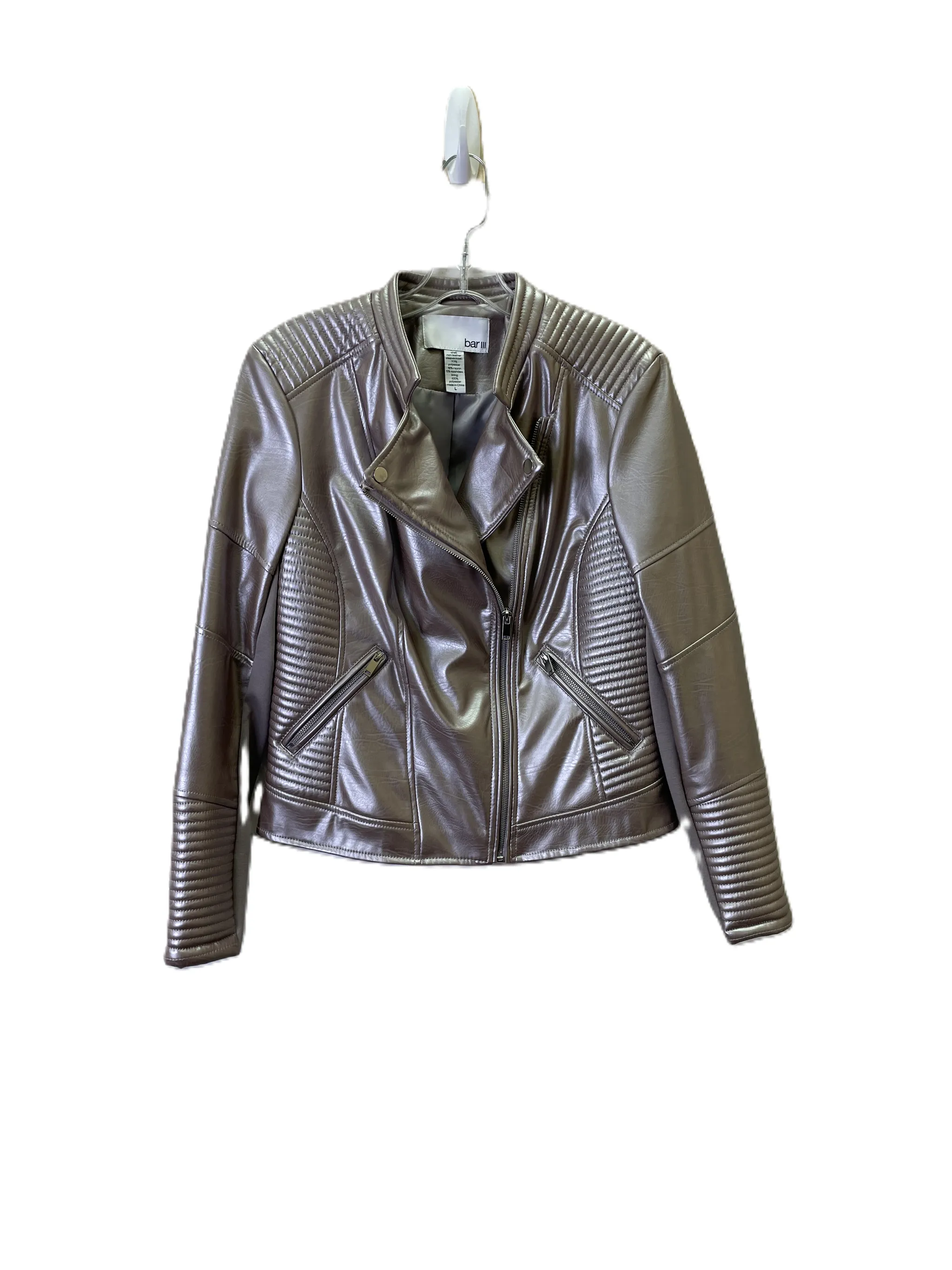 Mauve Bar III Jacket Moto in Size L