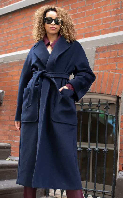 Max Mara Locri Wool Cashmere Long Coat