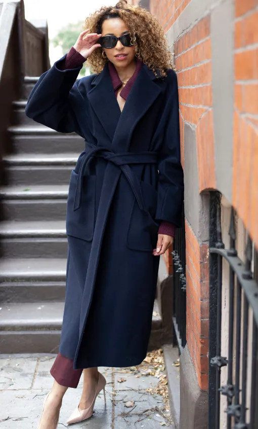 Max Mara Locri Wool Cashmere Long Coat