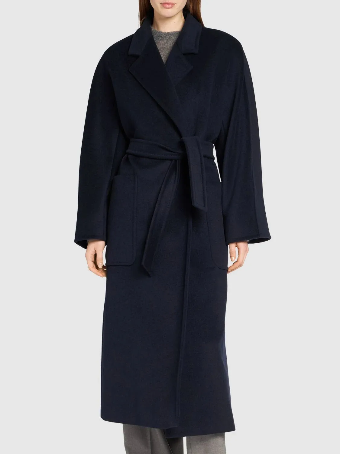 Max Mara Locri Wool Cashmere Long Coat