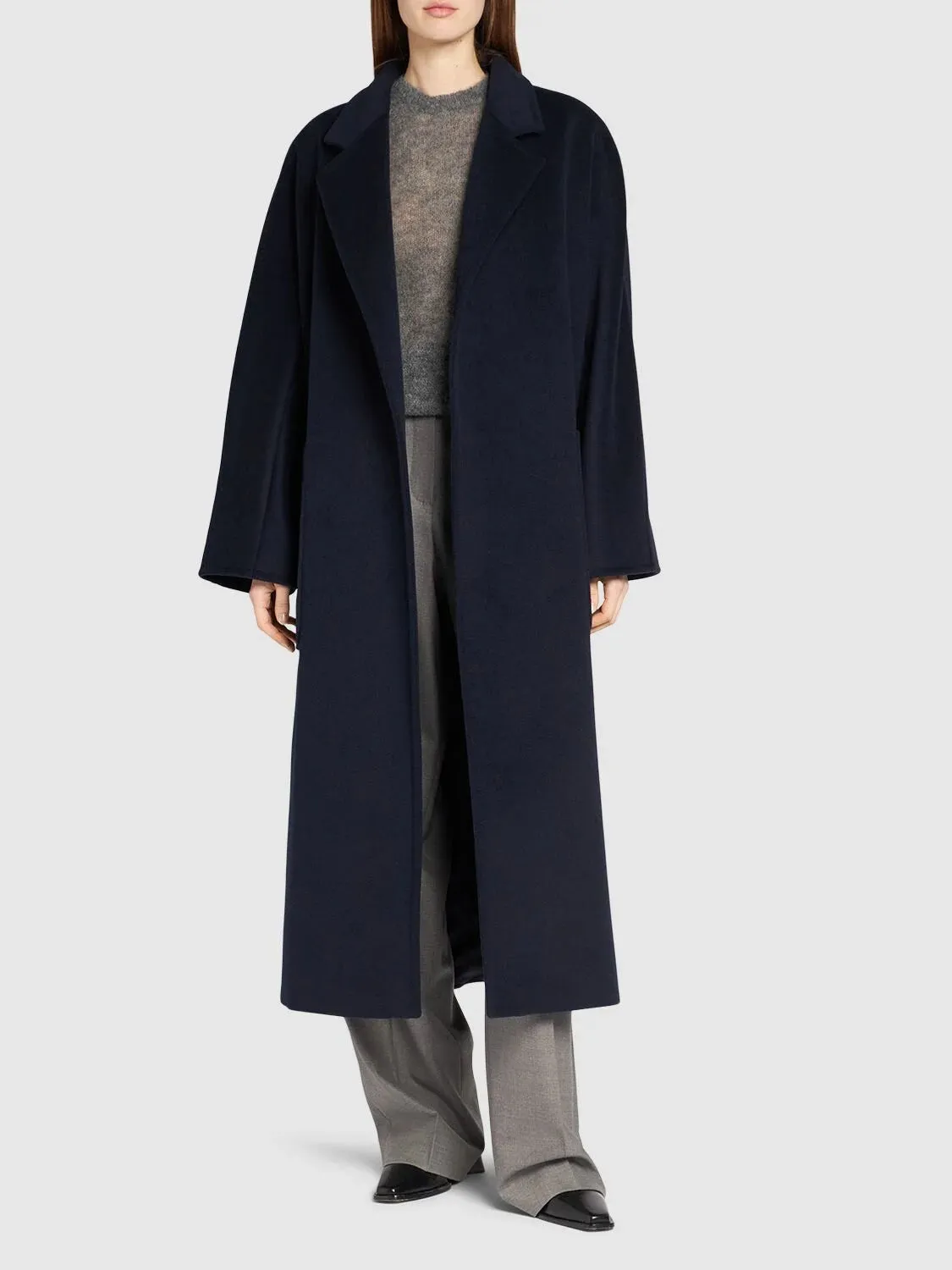 Max Mara Locri Wool Cashmere Long Coat