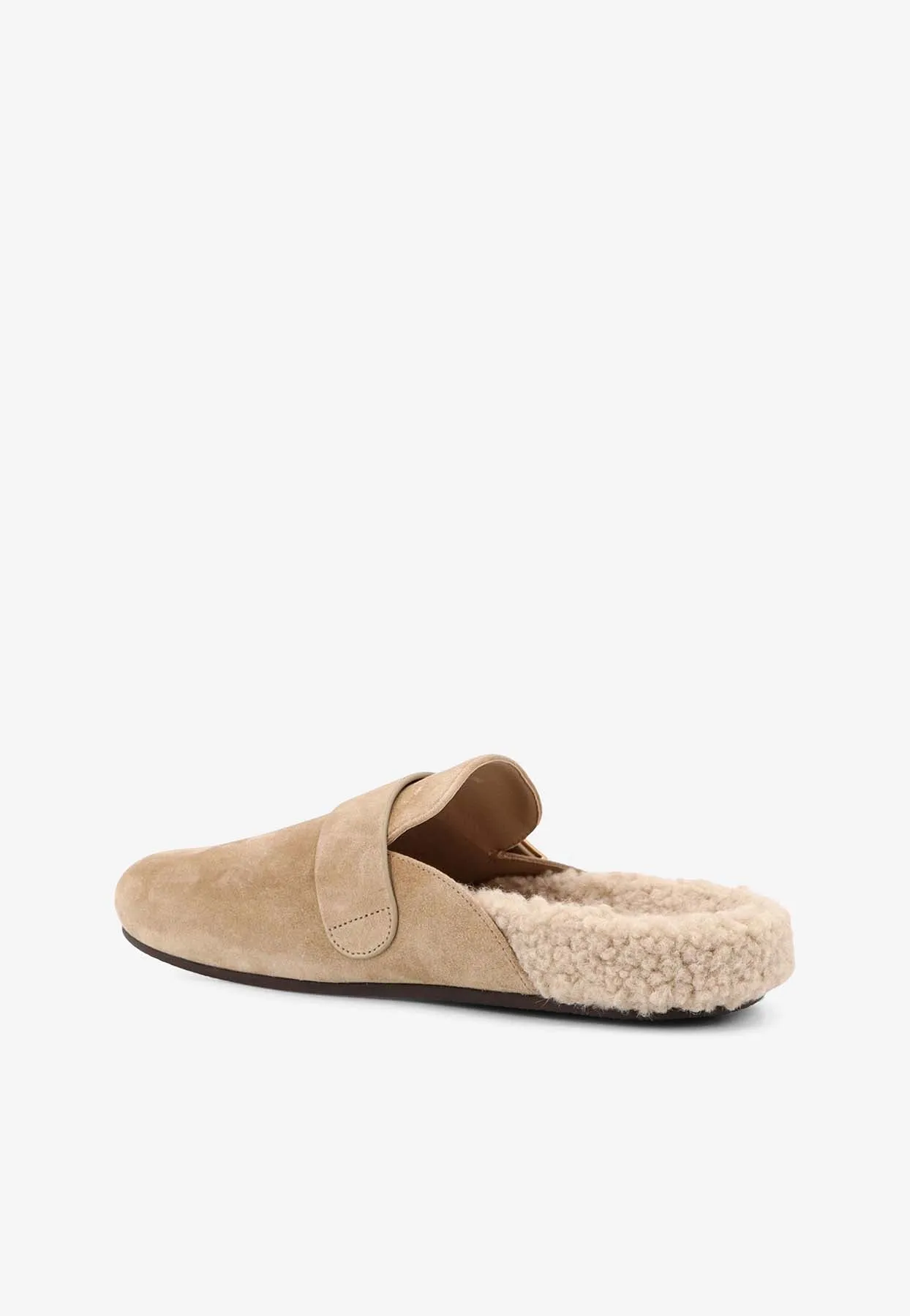 Mellow Suede Flat Mules