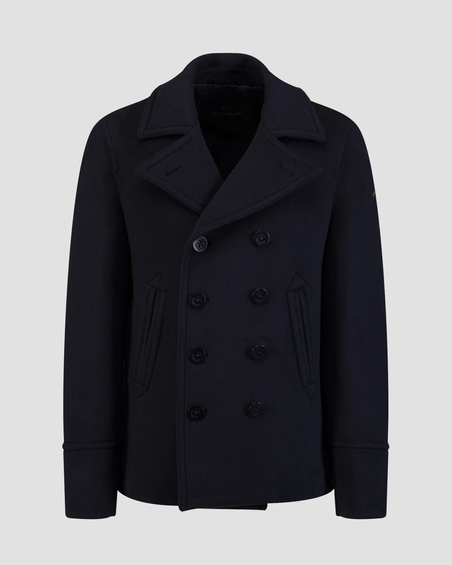 Men's navy blue woolen coat Paul&Shark 14312655-50