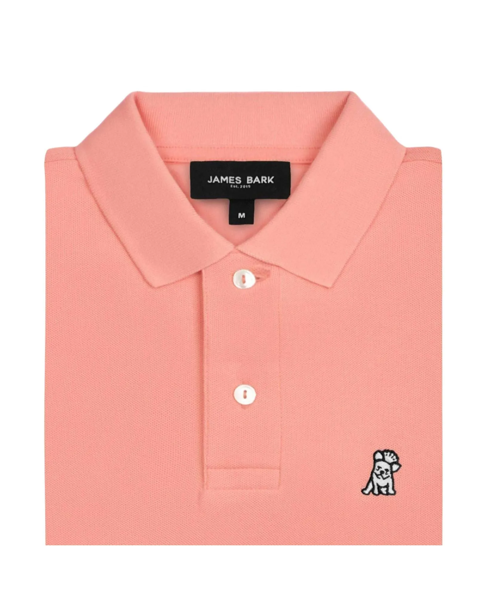 Men's Regular Fit Polo Shirt - Coral A11