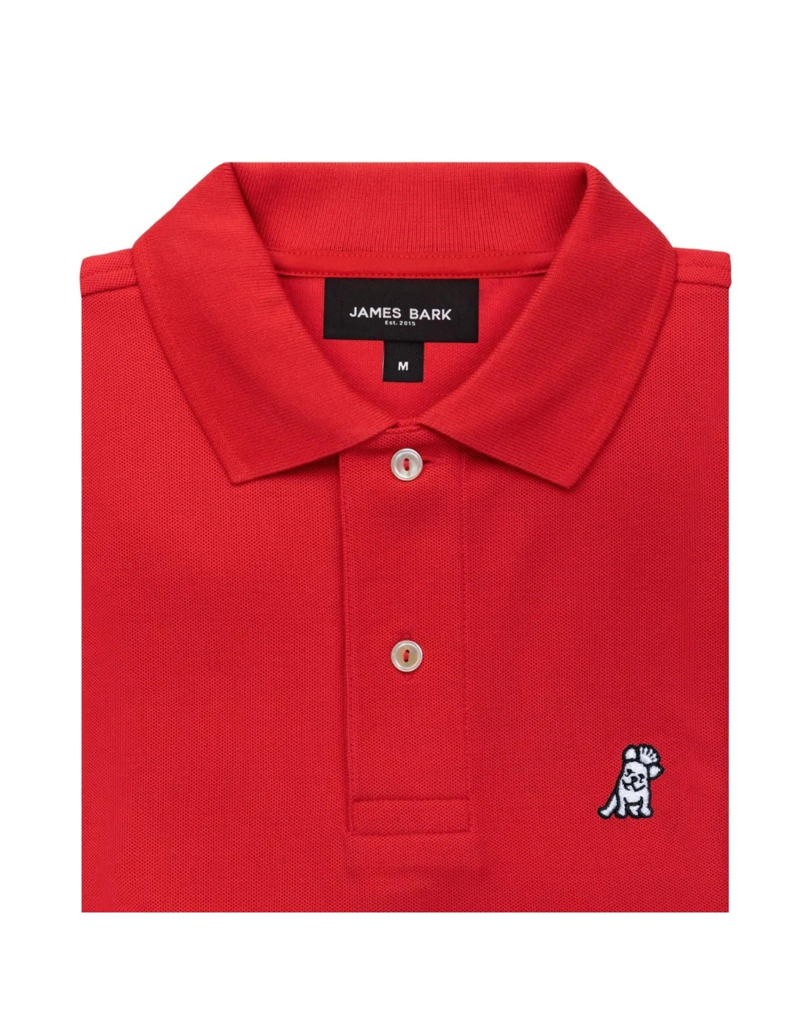 Men's Regular Fit Polo Shirt - Risk Red A11