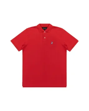 Men's Regular Fit Polo Shirt - Risk Red A11