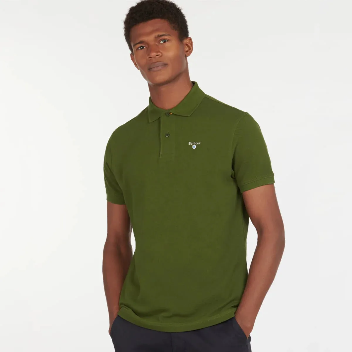 Men's Sports Polo Rifle Green