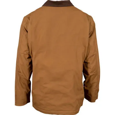 Men's Tan Collared Ranch Coat from Rocky - Worksmart Collection