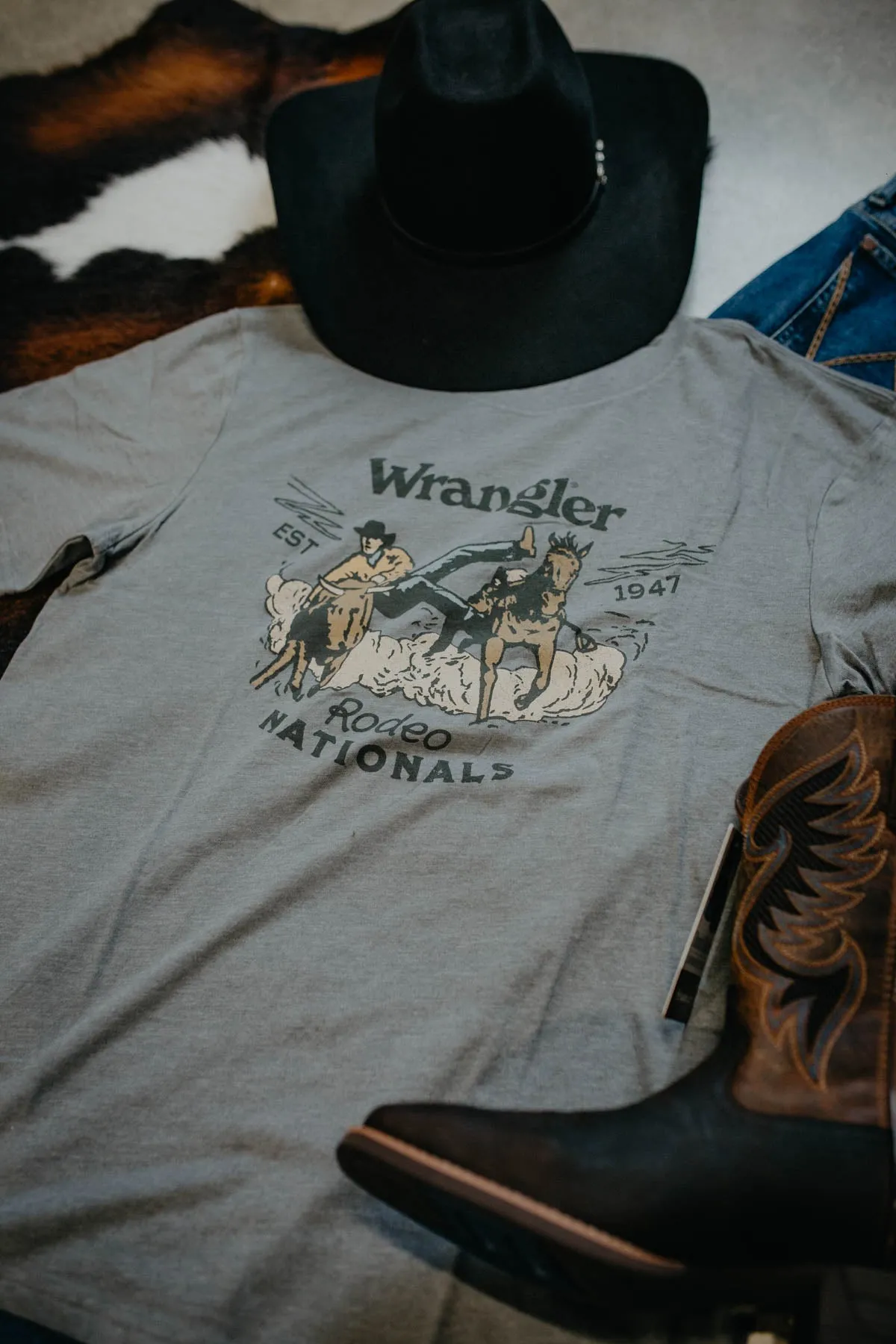 Men's Wrangler 'Rodeo Nationals' T-Shirt (XXL Only)