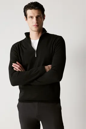 Merino Half Zip Knit