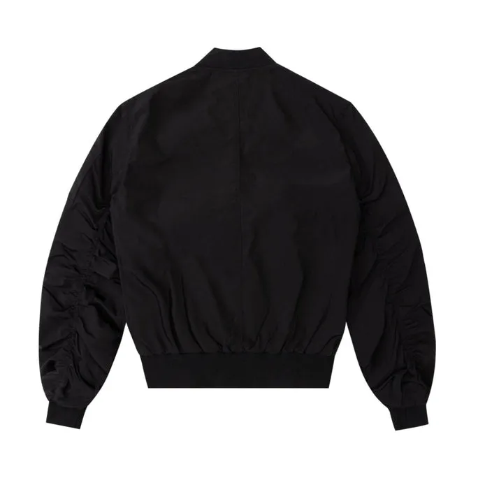 Mixed Media Utility Jacket - Black