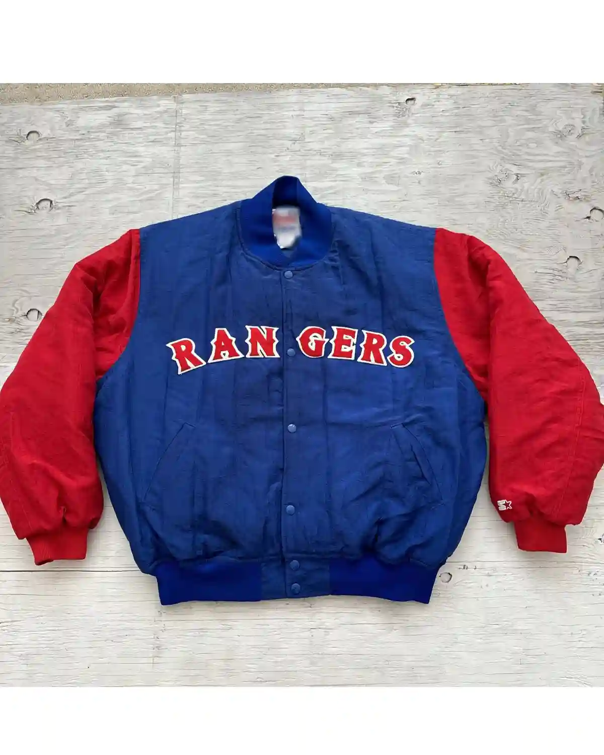 MLB Texas Rangers 90s Vintage Jacket - William Jacket