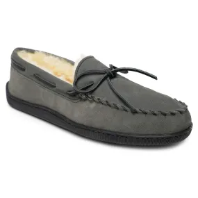 Men's Sheepskin Moccasins with Hardsole