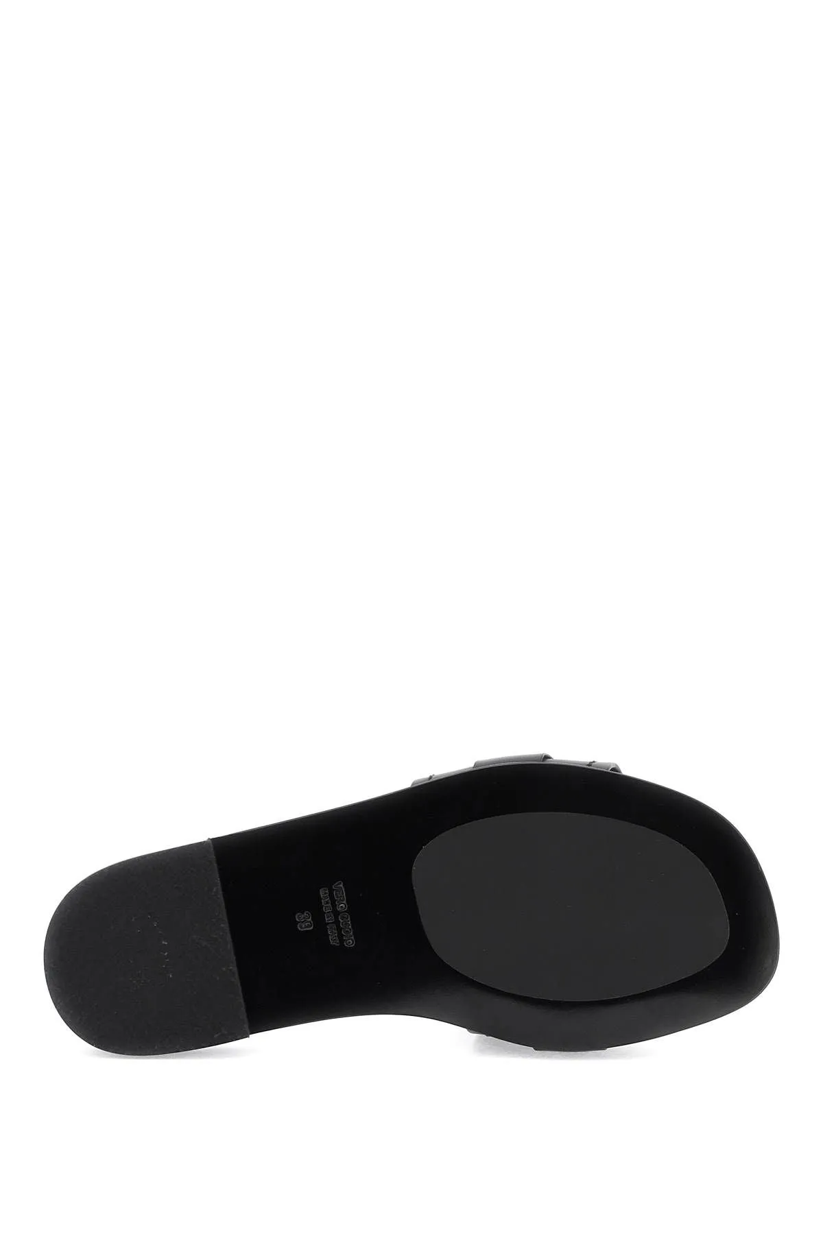 Moncler    Moncler Leather Bell Slides For