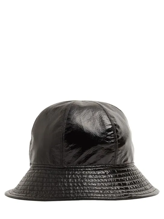 Moncler   Shiny vinyl bucket hat 