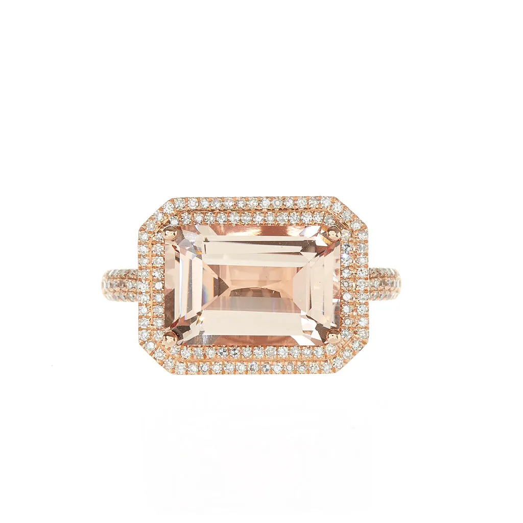 Morganite Engagement Ring