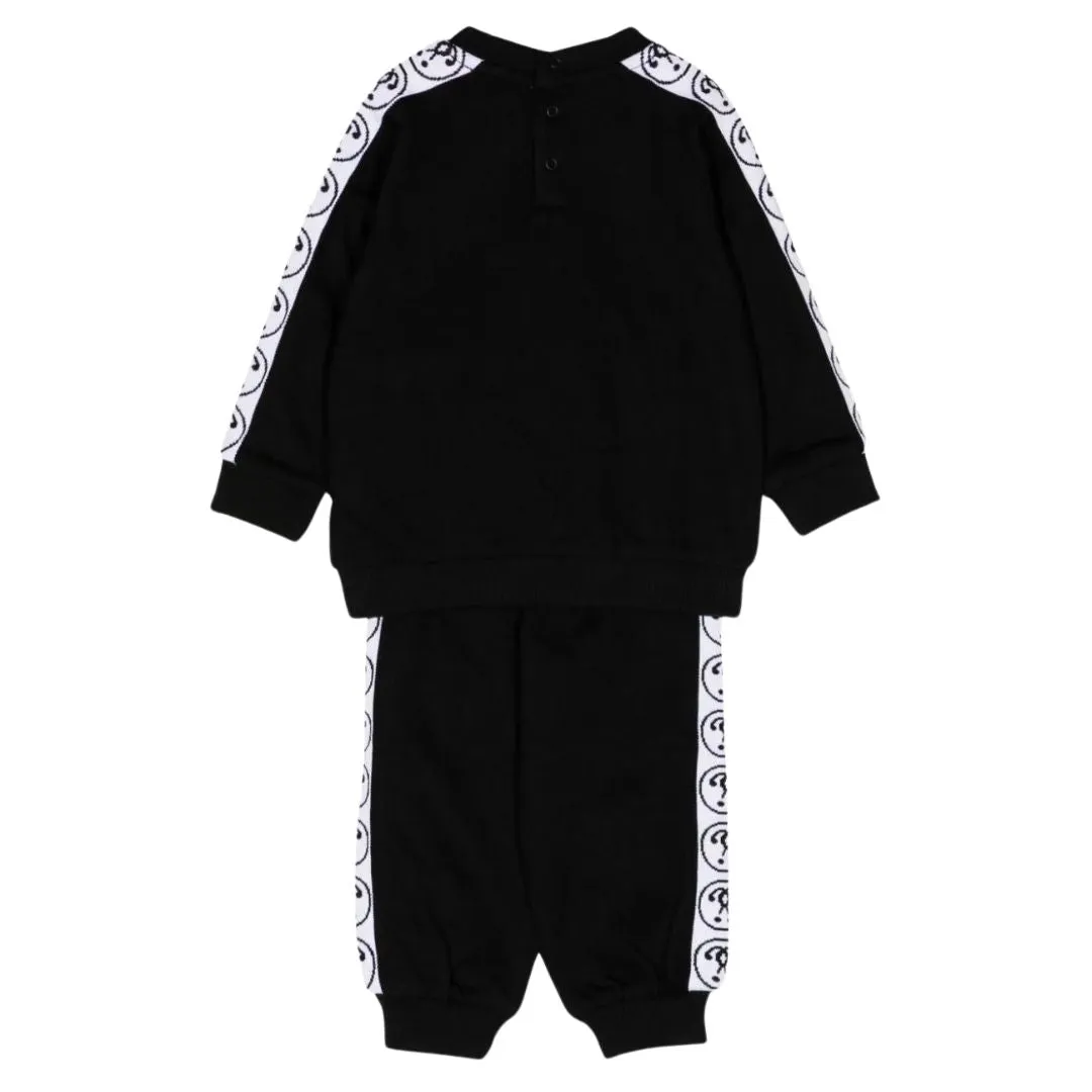 Moschino Set Logo Strip Black