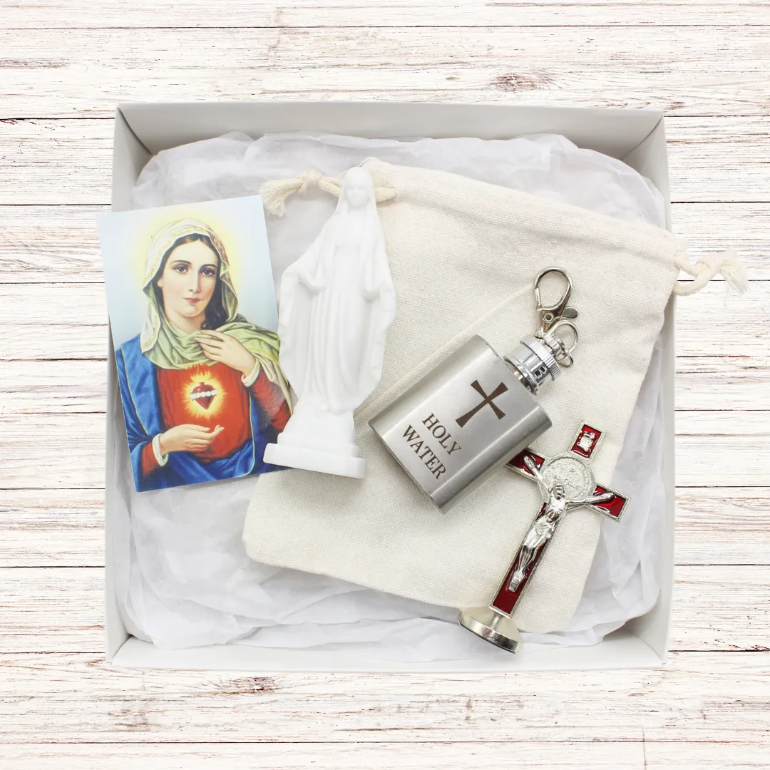 Mother Mary Devotional Travel Gift Set