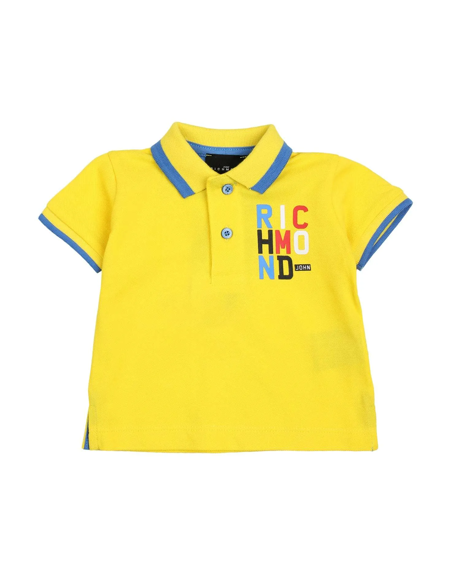 Multicolor logo polo shirt