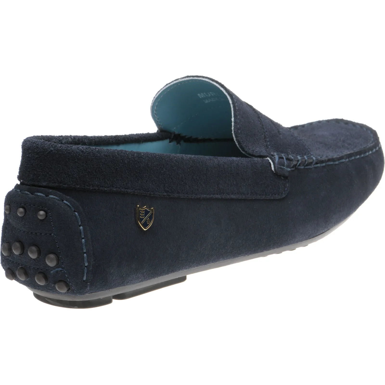 Murlo II driving moccasins with rubber soles