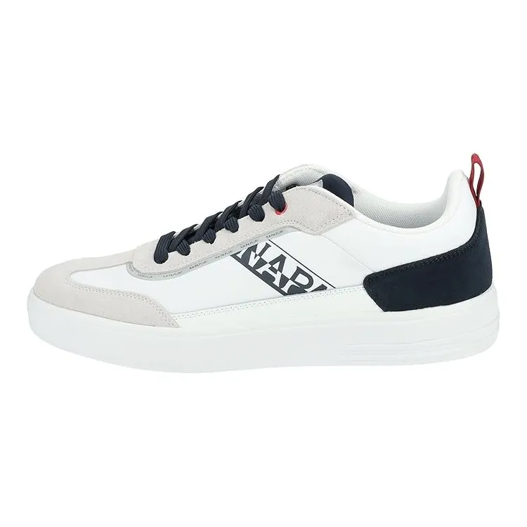 Napapijri Men's NP0AHKS BARK 08 CAN White Sneakers