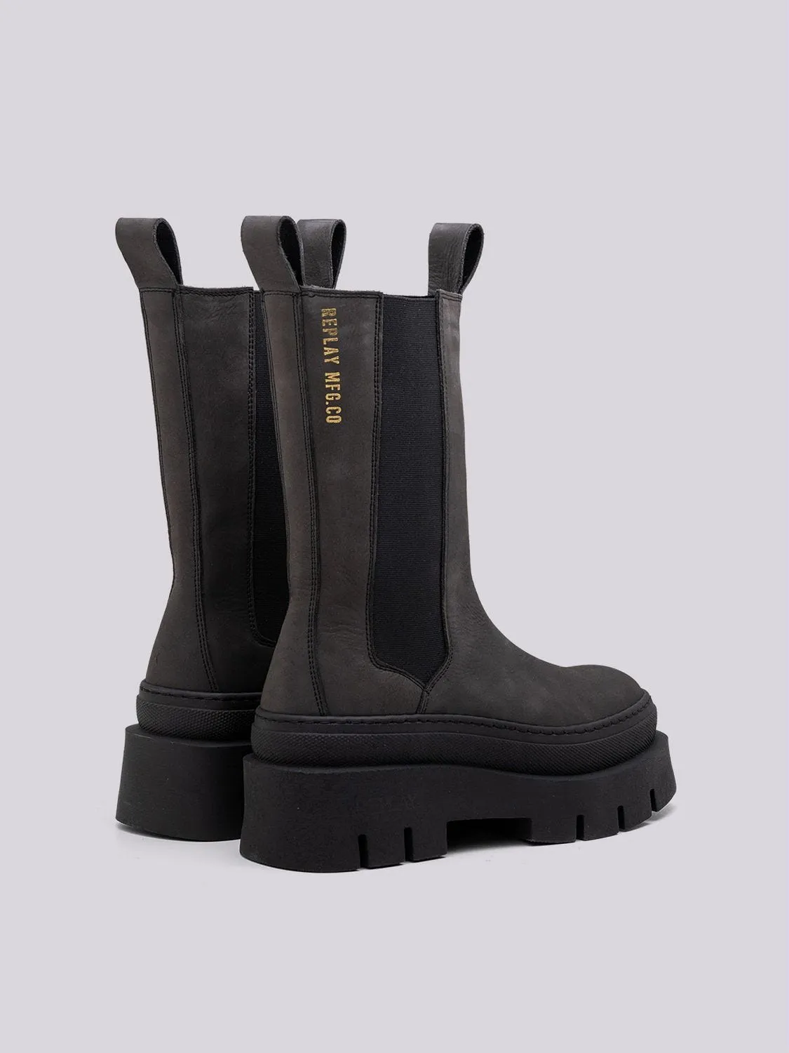 NATHALIE CHELSEA HIGH BOOTS