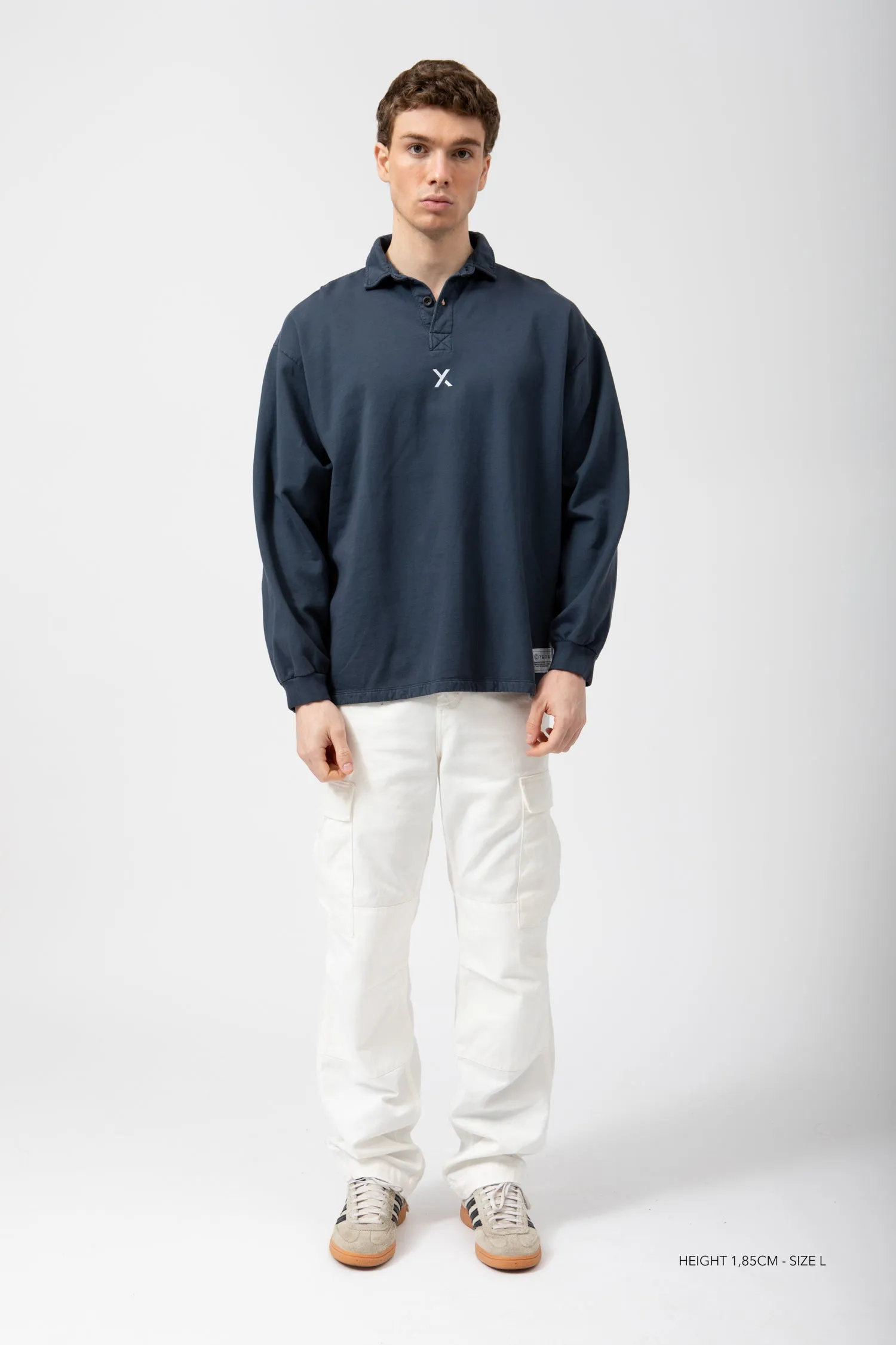 NAVY ICONS POLO