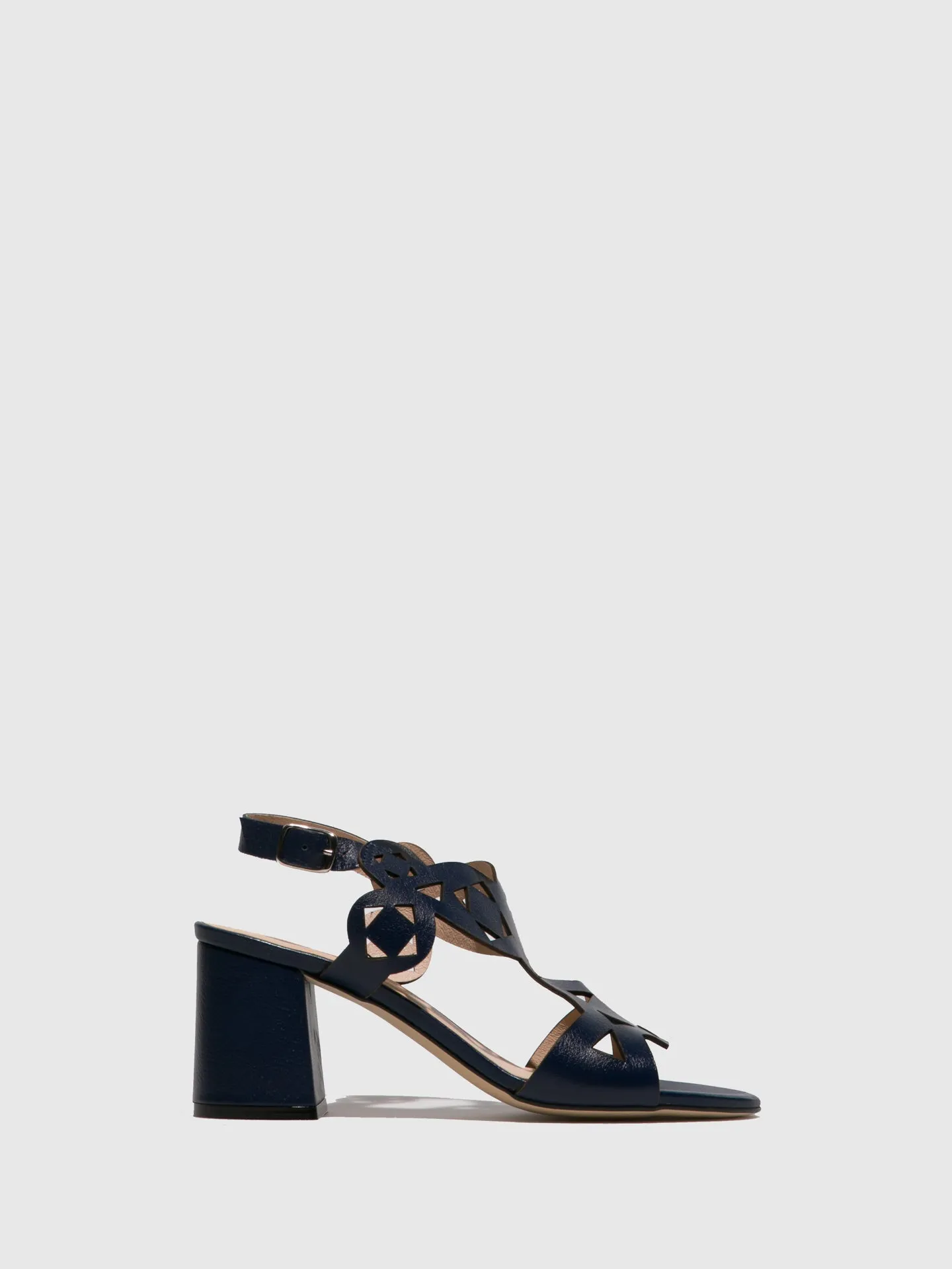 Navy Sling-Back Pumps Sandals