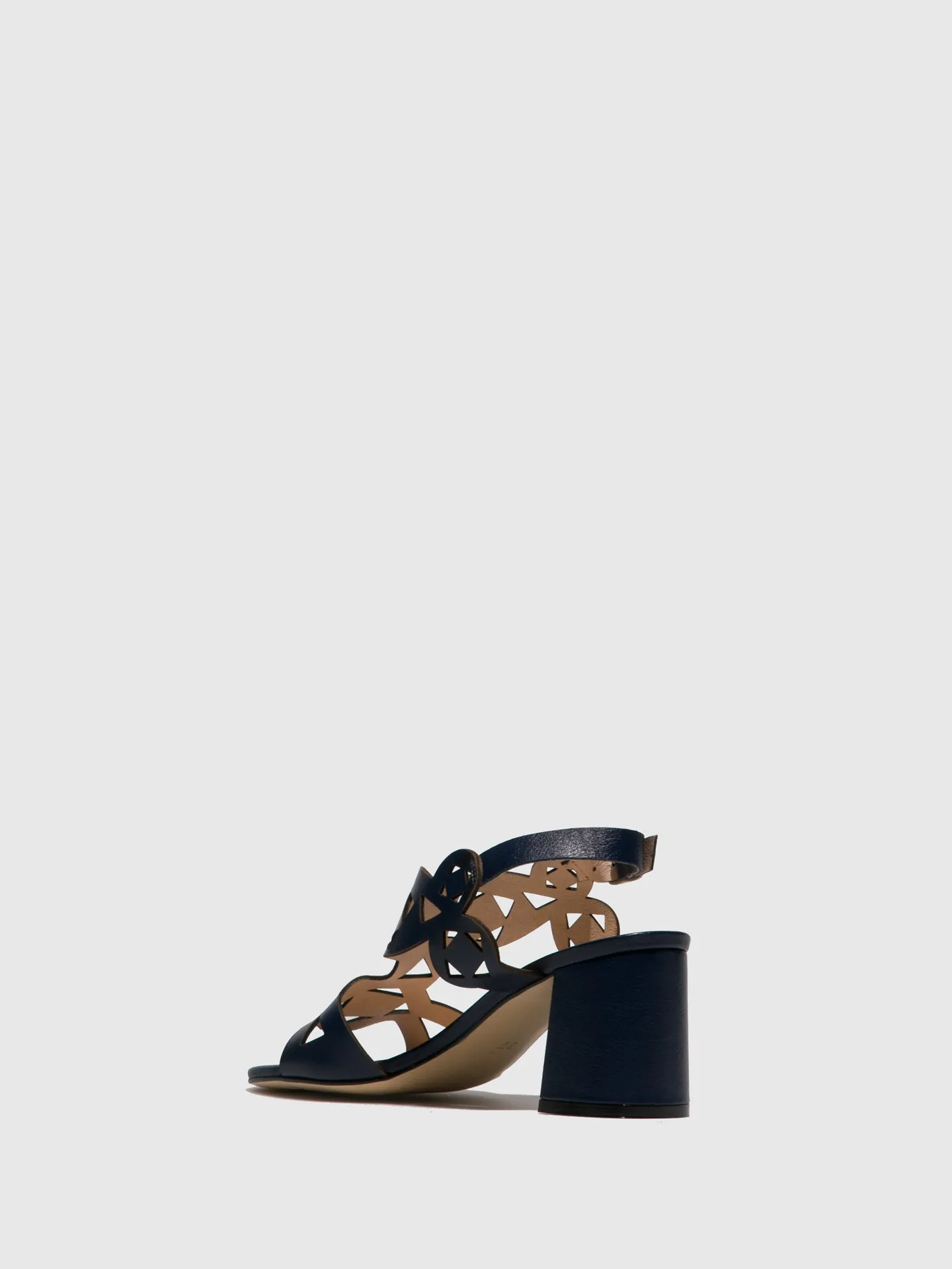 Navy Sling-Back Pumps Sandals