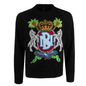 Neil Barrett Sweatshirt with Coat of Arms Design