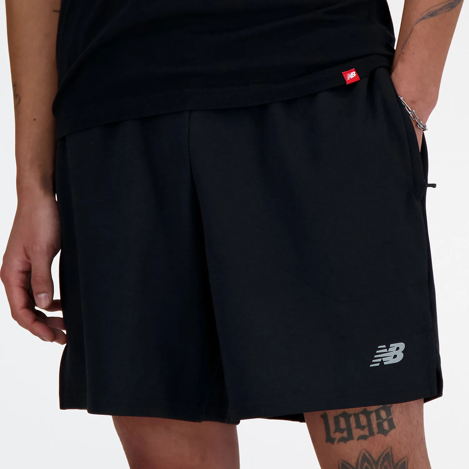 New Balance Tech Knit 7in Shorts Black