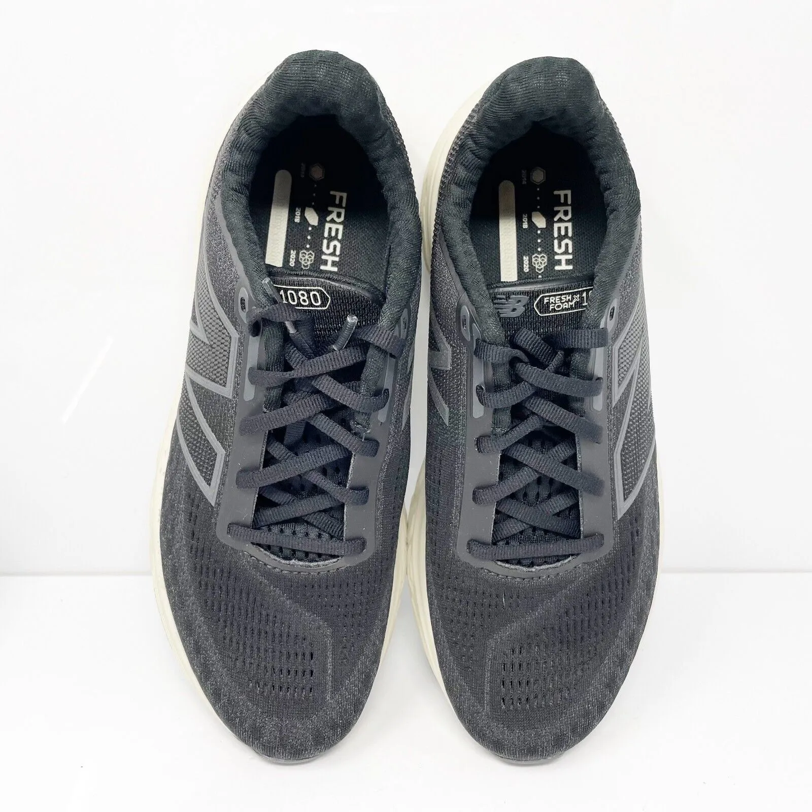 New Balance Womens FF X 1080 V14 W1080B14 Black Running Shoes Sneakers Size 7.5B