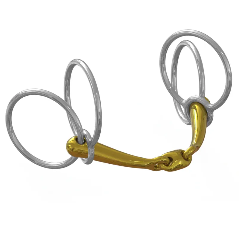 New School Tranz Angled Lozenge Jumpers Choice Double Ring Bit