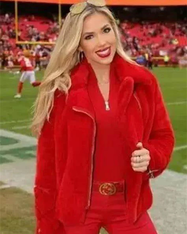 William Jacket NFL Gracie Hunt Chiefs Red