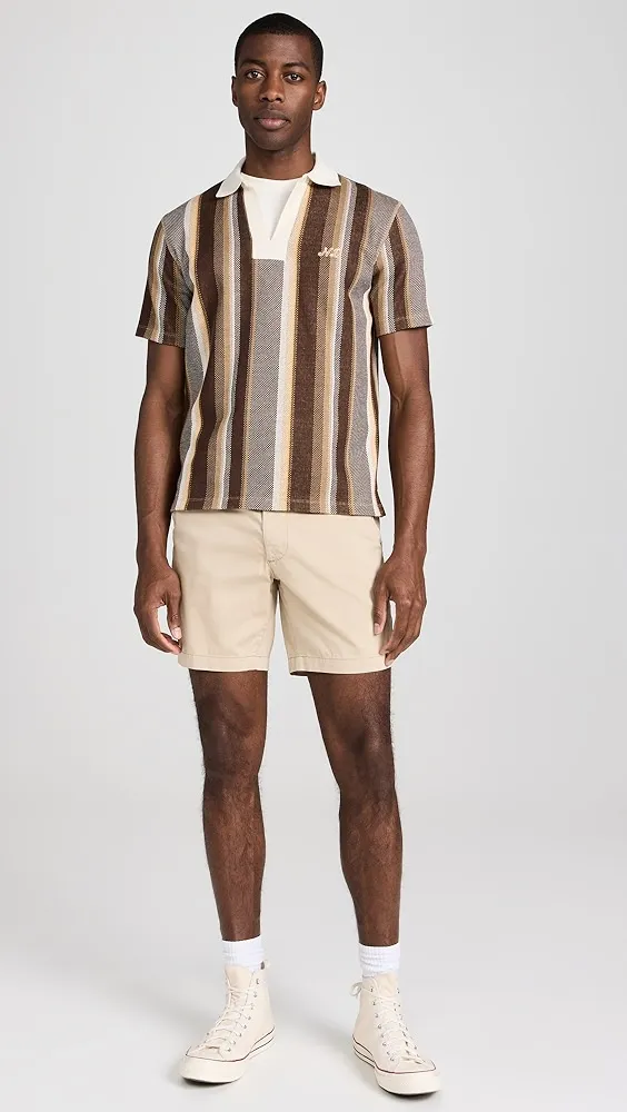 Nicholas Daley   Striped Polo 