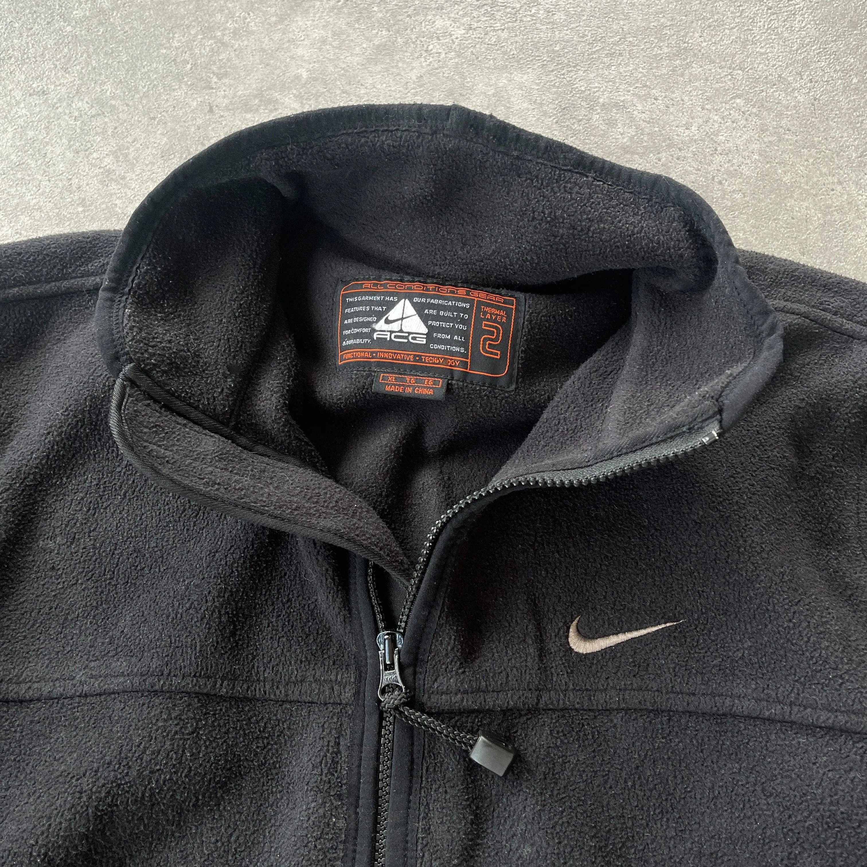 Nike ACG 1990s XL Polartec Fleece 1/2 Zip Technical Sweatshirt