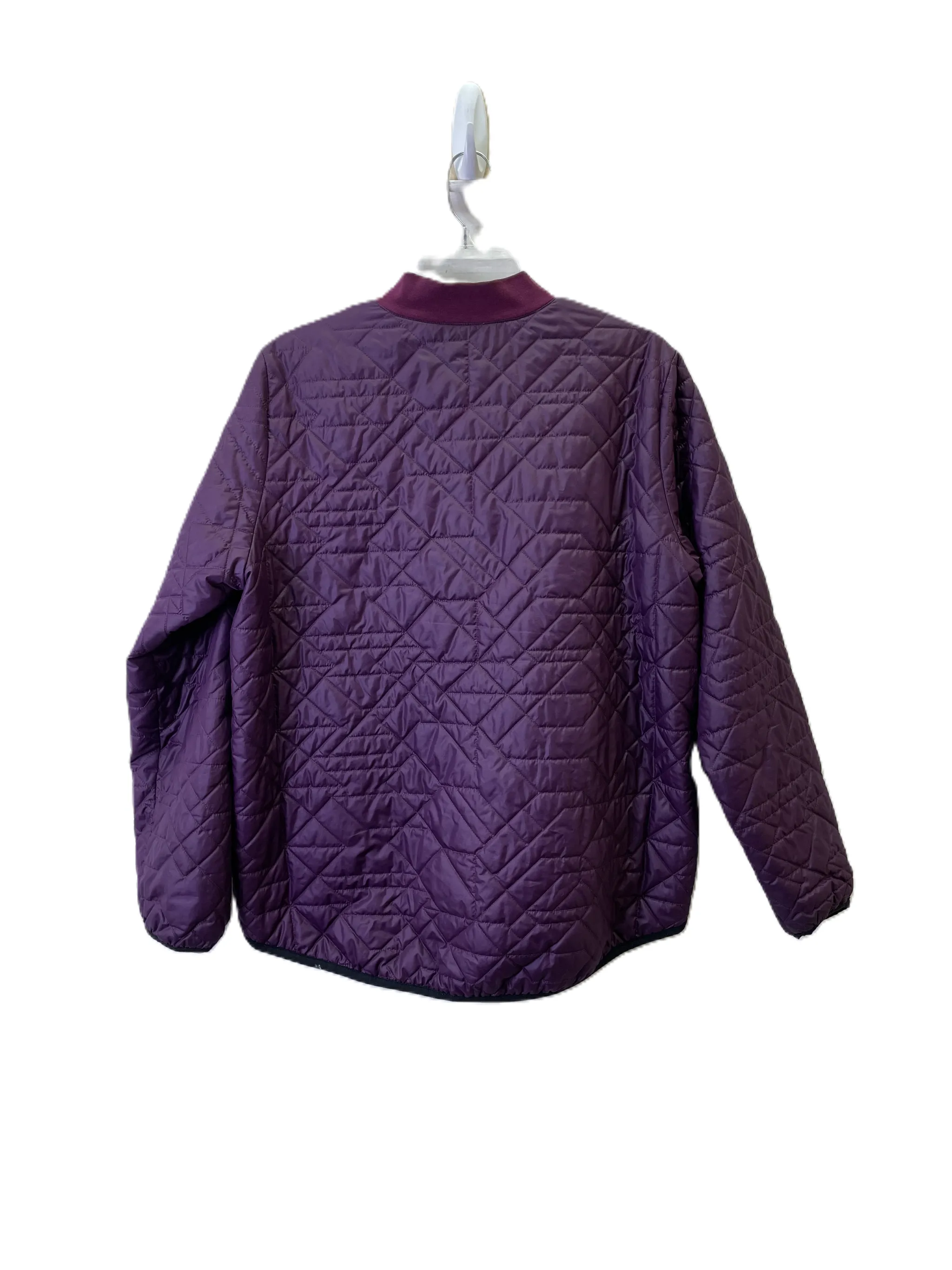 Nike Apparel Purple XL Puffer Jacket Quilted